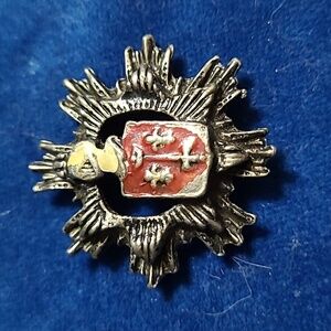 2/$12 Vintage crest brooch in GUC